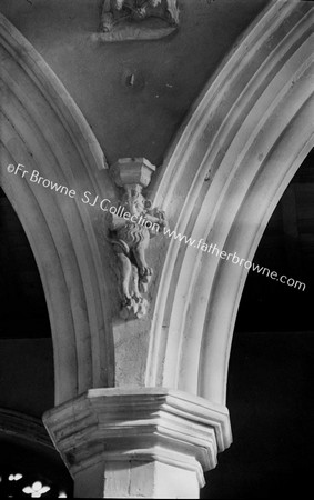 CLEY CHURCH MAN WITH POSE CORBEL